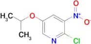 2-Chloro-5-isopropoxy-3-nitropyridine