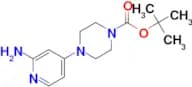 tert-Butyl 4-(2-aminopyridin-4-yl)piperazine-1-carboxylate
