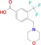 4-(Morpholinomethyl)-3-(trifluoromethyl)benzoic acid