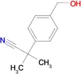 2-(4-(Hydroxymethyl)phenyl)-2-methylpropanenitrile
