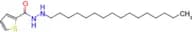N’-Hexadecylthiophene-2-carbohydrazide