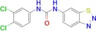 1-(Benzo[d][1,2,3]thiadiazol-6-yl)-3-(3,4-dichlorophenyl)urea