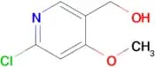 (6-Chloro-4-methoxypyridin-3-yl)methanol