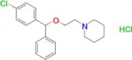 1-(2-((4-Chlorophenyl)(phenyl)methoxy)ethyl)piperidine hydrochloride
