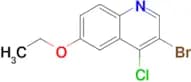 3-Bromo-4-chloro-6-ethoxyquinoline