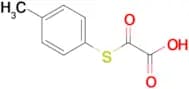 2-Oxo-2-(p-tolylthio)acetic acid