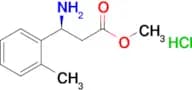 (S)-Methyl 3-amino-3-(o-tolyl)propanoate hydrochloride