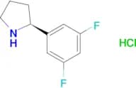 (S)-2-(3,5-Difluorophenyl)pyrrolidine hydrochloride