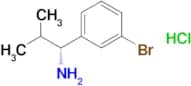 (R)-1-(3-Bromophenyl)-2-methylpropan-1-amine hydrochloride
