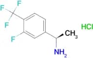 (R)-1-(3-Fluoro-4-(trifluoromethyl)phenyl)ethanamine hydrochloride