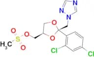 (cis-2-((1H-1,2,4-triazol-1-yl)methyl)-2-(2,4-dichlorophenyl)-1,3-dioxolan-4-yl)methyl methanesulf…