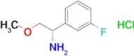 (S)-1-(3-Fluorophenyl)-2-methoxyethanamine hydrochloride