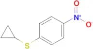 Cyclopropyl(4-nitrophenyl)sulfane