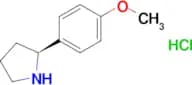 (S)-2-(4-Methoxyphenyl)pyrrolidine hydrochloride