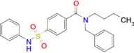 N-Benzyl-N-butyl-4-(N-phenylsulfamoyl)benzamide