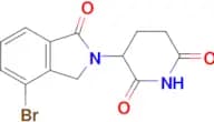 3-(4-Bromo-1-oxoisoindolin-2-yl)piperidine-2,6-dione