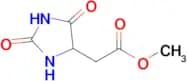Methyl 2-(2,5-dioxoimidazolidin-4-yl)acetate