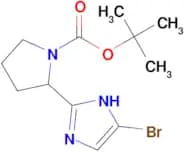 tert-Butyl 2-(5-bromo-1H-imidazol-2-yl)pyrrolidine-1-carboxylate