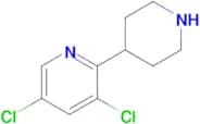 3,5-Dichloro-2-(piperidin-4-yl)pyridine