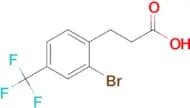 3-(2-Bromo-4-(trifluoromethyl)phenyl)propanoic acid