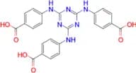 4,4',4''-((1,3,5-Triazine-2,4,6-triyl)tris(azanediyl))tribenzoic acid