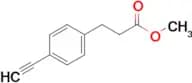 Methyl 3-(4-Ethynylphenyl)propanoate