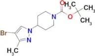 tert-Butyl 4-(4-bromo-3-methyl-1H-pyrazol-1-yl)piperidine-1-carboxylate