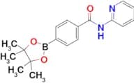 N-(Pyridin-2-yl)-4-(4,4,5,5-tetramethyl-1,3,2-dioxaborolan-2-yl)benzamide