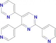 2-(Pyridin-3-yl)-4-(pyridin-4-yl)-5-(pyrimidin-4-yl)pyrimidine