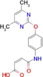 4-[[4-[(4,6-Dimethylpyrimidin-2-yl)oxy]phenyl]amino]-4-oxo-(2Z)-butenoic acid