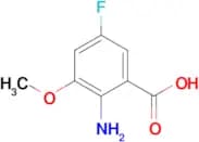 2-Amino-5-fluoro-3-methoxy-benzoic acid