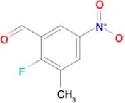 2-fluoro-3-methyl-5-nitrobenzaldehyde
