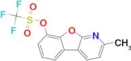 2-Methylbenzofuro[2,3-b]pyridin-8-yl trifluoromethanesulfonate