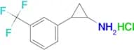 2-(3-(Trifluoromethyl)phenyl)cyclopropanamine hydrochloride