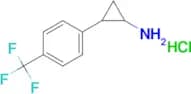 2-(4-(Trifluoromethyl)phenyl)cyclopropanamine hydrochloride