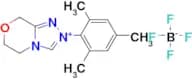 2-Mesityl-5,6-dihydro-8H-[1,2,4]triazolo[3,4-c][1,4]oxazin-2-ium tetrafluoroborate