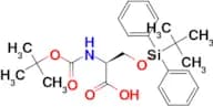 (S)-2-((tert-Butoxycarbonyl)amino)-3-((tert-butyldiphenylsilyl)oxy)propanoic acid