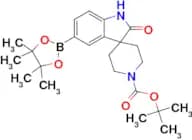 tert-Butyl 2-oxo-5-(4,4,5,5-tetramethyl-1,3,2-dioxaborolan-2-yl)spiro[indoline-3,4′-piperidine]-1′…
