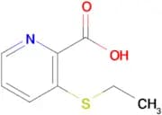 3-(Ethylthio)picolinic acid
