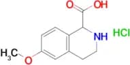 6-Methoxy-1,2,3,4-tetrahydro-isoquinoline-1-carboxylic acid hydrochloride