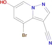 4-Bromo-6-hydroxypyrazolo[1,5-a]pyridine-3-carbonitrile