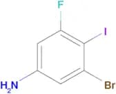3-Bromo-5-fluoro-4-iodoaniline