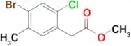 Methyl 2-(4-bromo-2-chloro-5-methylphenyl)acetate