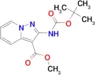 Methyl 2-((tert-butoxycarbonyl)amino)pyrazolo[1,5-a]pyridine-3-carboxylate