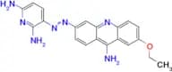 3-((9-Amino-7-ethoxyacridin-3-yl)diazenyl)pyridine-2,6-diamine