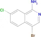 4-Bromo-7-chloroisoquinolin-1-amine