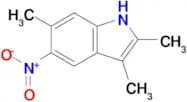 2,3,6-Trimethyl-5-nitro-1H-indole