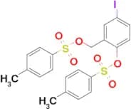 4-Iodo-2-((tosyloxy)methyl)phenyl 4-methylbenzenesulfonate