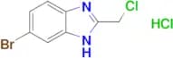 5-Bromo-2-(chloromethyl)-1H-1,3-benzodiazole hydrochloride