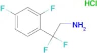 2-(2,4-Difluorophenyl)-2,2-difluoroethan-1-amine hydrochloride